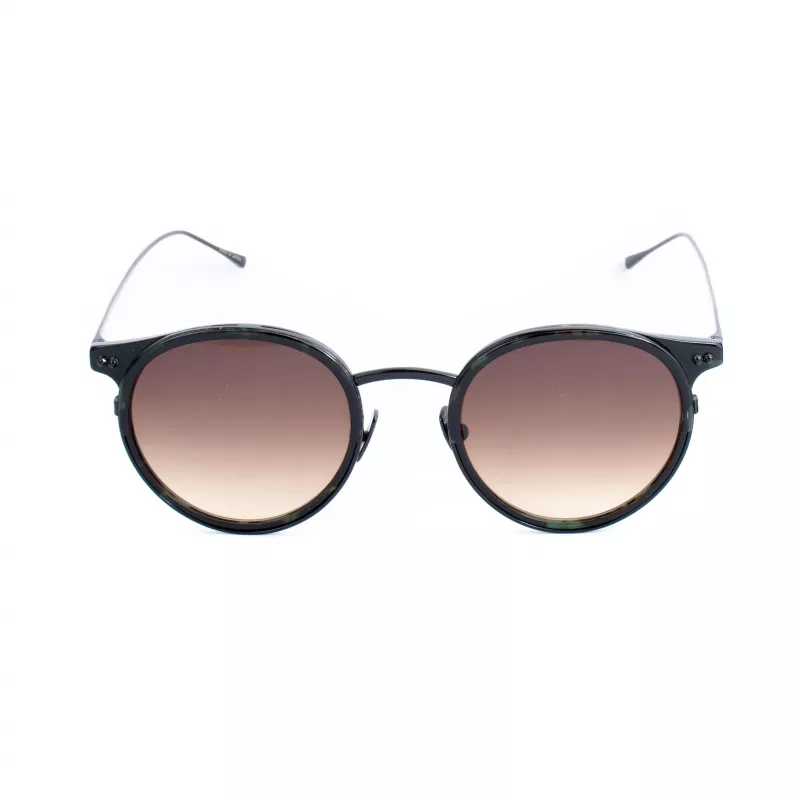 Belstaff Parkgate-S123 unisex slnečné okuliare - čierny rám, sivé sklá, 48/21/145 mm