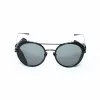 BELSTAFF PINNERNEGROCO unisex slnečné okuliare - čierny rám, sivé šošovky, 53/19/145 mm