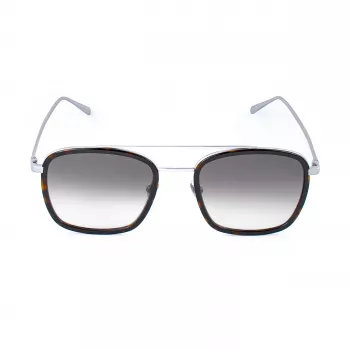 Belstaff RYERCLEARS08 pánske hranaté acetátové slnečné okuliare, číry rám, číre sklá, 54/21/145 mm