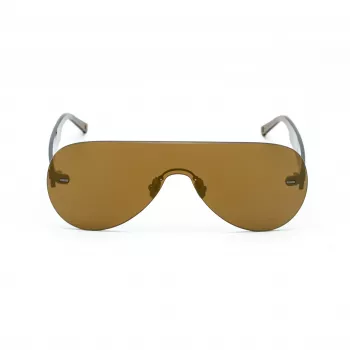 BELSTAFF SPEEDMASTERBR unisex slnečné okuliare Shield Wrap-Around hnedé sklá hnedý rám 141 mm šírka skla 145 mm dĺžka stránice UV400