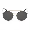 Belstaff Staham Dorado pánske slnečné okuliare - pilot square acetátový rám UV400 sivé sklo 54 mm