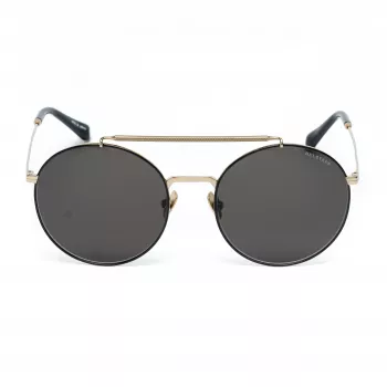 Belstaff Staham Dorado pánske slnečné okuliare - pilot square acetátový rám UV400 sivé sklo 54 mm