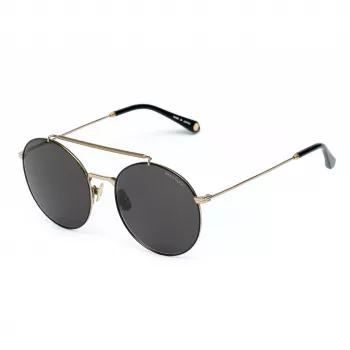 Belstaff Staham Dorado pánske slnečné okuliare - pilot square acetátový rám UV400 sivé sklo 54 mm
