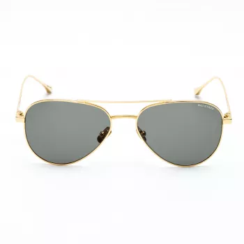 Belstaff Trialmasterdo unisex slnečné okuliare - 55/18/135 mm - čierny acetátový rám - sivé polykarbonátové sklá - UV400