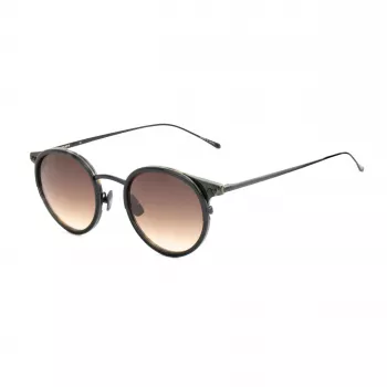 BELSTAFF unisex Parkgate-S120 slnečné okuliare - čierny acetátový rám, sivé polykarbonátové sklá, UV400 ochrana, 48/21/145 mm