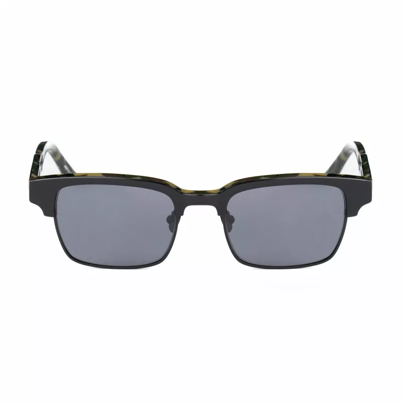 BELSTAFF unisex Rampling-S103 slnečné okuliare (52/20/145 mm) čierny rám sivé sklá