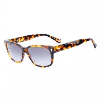 BELSTAFF dámske Crosby-S197 slnečné okuliare – acetátový geometrický rám, CR-39 sivé sklá, 55/15/145 mm