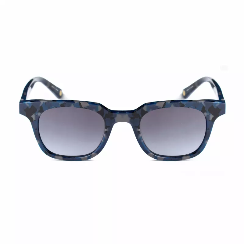 BELSTAFF dámske slnečné okuliare Boorman-S028 hranaté čierna/sivá 48/23/148 mm