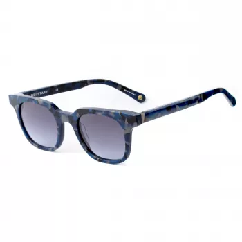 BELSTAFF dámske slnečné okuliare Boorman-S028 hranaté čierna/sivá 48/23/148 mm