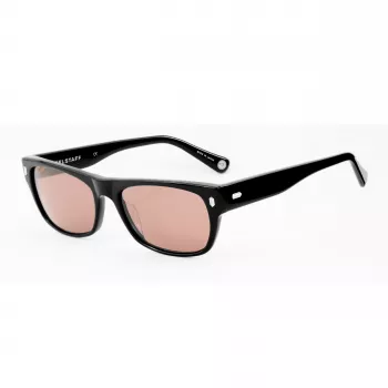 BELSTAFF dámske slnečné okuliare Hudson-S185 - čierny rám, sivé sklá, 54 mm