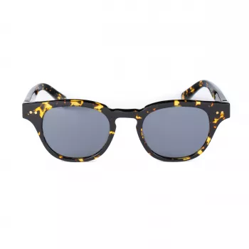 BELSTAFF dámske slnečné okuliare Marshall S064 - čierny acetátový rám, sivé polykarbonátové sklá, 47/21/148 mm