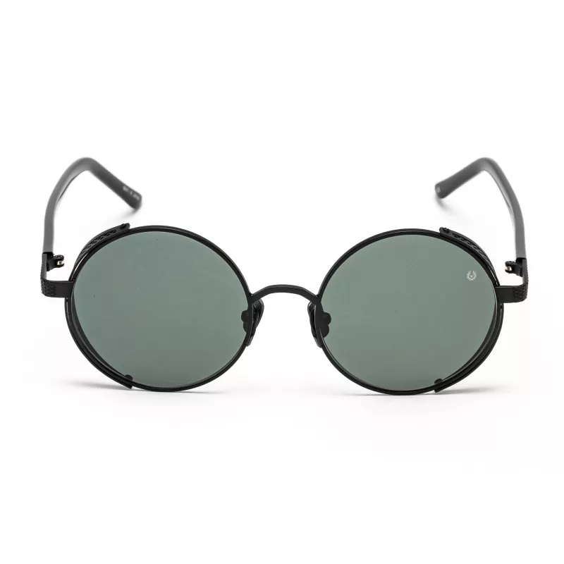 BELSTAFF Women Trophy II slnečné okuliare - čierny acetátový rám, sivé šošovky, 53 mm