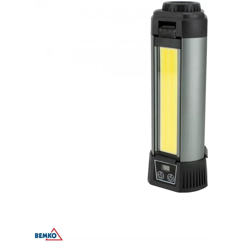 BEMKO multifunkčná LED baterka 6000mAh IP42, 1000 lumen, USB-C nabíjateľná