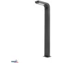BEMKO SOLVEO Hybrid LED záhradné stĺpové svietidlo, 7W, 600lm, CCT 3000K/4000K/6500K, 80cm, IP65, tmavosivá, PIR senzor