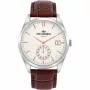 BEN SHERMAN pánske hodinky WB039T 43 mm hnedý kožený remienok čierny ciferník