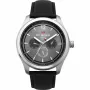 Ben Sherman WBS112B pánske analógové quartz hodinky 43 mm čierny ciferník kožený remienok