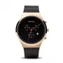 Bering pánske Classic quartz hodinky 40 mm nerezová oceľ čierny ciferník mesh remienok 14740-166