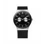 BERING pánske hodinky 32139-202 Classic Collection 39mm Quartz nerezová oceľ mesh čierny ciferník