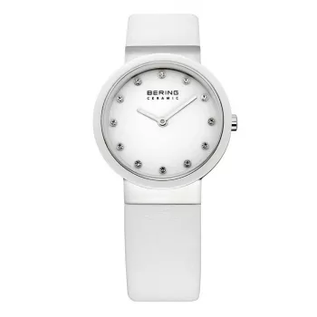 Bering dámske Classic quartz hodinky 10729-854 27mm modrý ciferník oceľ milánsky náramok