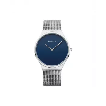 BERING dámske Classic quartz hodinky 12138-007 38 mm strieborná nehrdzavejúca oceľ