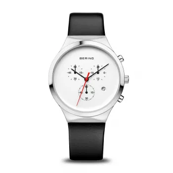 BERING dámske Classic quartzové hodinky 14736-404 36 mm strieborné nerez modrý ciferník