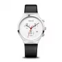 BERING dámske Classic quartzové hodinky 14736-404 36 mm strieborné nerez modrý ciferník