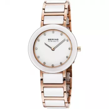 BERING dámske hodinky 11429-766 29mm ružové zlato nehrdzavejúca oceľ