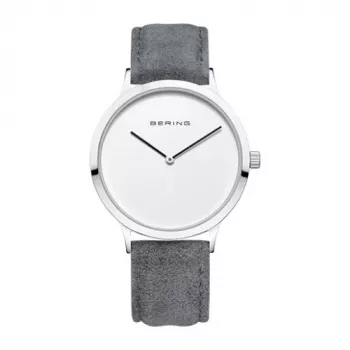 BERING dámske hodinky 14937-404 (39 mm) – puzdro z ružového zlata a nehrdzavejúcej ocele, modrý sunray ciferník, modrý milánsky náramok