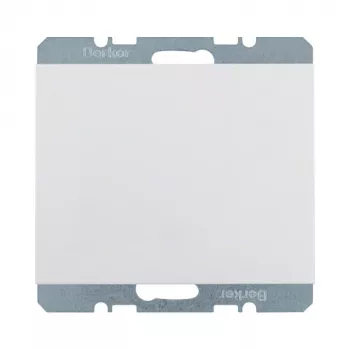 Berker 1045 70 09 slepý kryt K.1 polarwhite so stredovým dielom