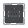 Berker 47236086 SCHUKO zásuvka Q.1/Q.3 antracit zamatová