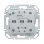 Berker 80142170 KNX dotykový senzorový modul 2-násobný s integrovaným bus coupling, polárna biely lesklý