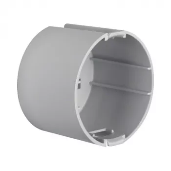 Berker B.Mobil podomietková prístrojová krabica, 49 mm priemer, sivá, bezhalogénový termoplast