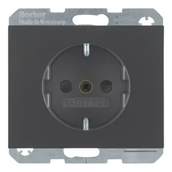 Berker K.1 SCHUKO zásuvka 16A 250V antracit matná