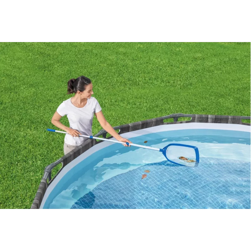 Bestway Flowclear AquaClean sada na čistenie bazéna podberák s tyčou 163 cm