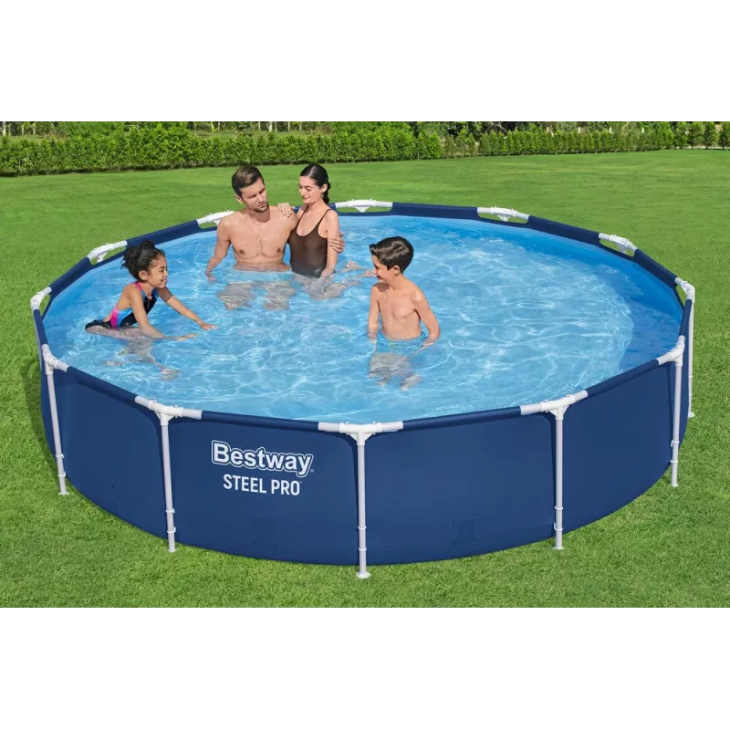 Bestway rámový bazén s pumpou modrý 366x76 cm set 56681