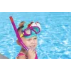 Bestway Hydro-Swim potápačská maska a šnorchel sada - ružová