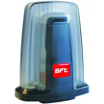BFT RADIUS LED BT A R1 W 24V blikajúce svetlo s anténou, biely difúzor