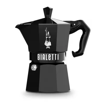 Bialetti MOKA EXCLUSIVE 3TZ čierny (9065) espreso kávovar na sporák