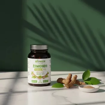 BIOWEN Ashwagandha – výživový doplnok pre ľudí – 120 kapsúl