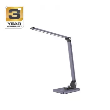 BL1268-C Metallic Grey Multi LED stolná lampa s RGB a nastaviteľnou bielou