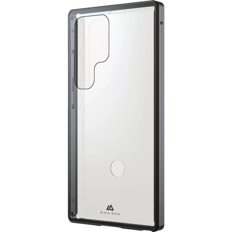 Black Rock 360° sklenené puzdro pre Samsung Galaxy S23 Ultra – čierna 00226131