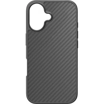 BLACK ROCK Robust Carbon puzdro pre Apple iPhone 16 – čierne 00228081