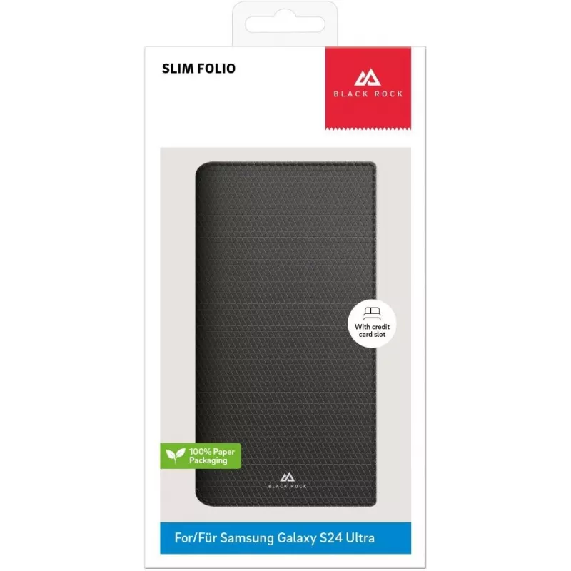 Black Rock Slim Folio puzdro pre Samsung Galaxy S23 Ultra 6,8
