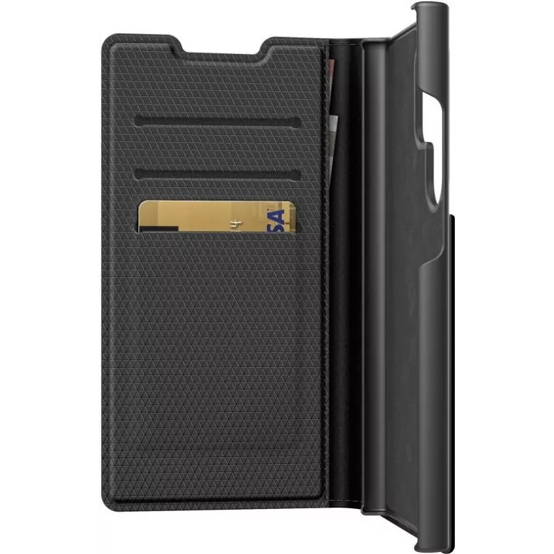 Black Rock The Classic Folio puzdro pre Samsung Galaxy S23 Ultra, čierna 00226129