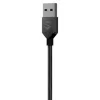 Black Shark USB-A na USB-C kábel 1,2 m čierny