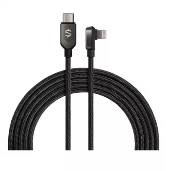 Black Shark USB na Lightning kábel 1,2 m čierny