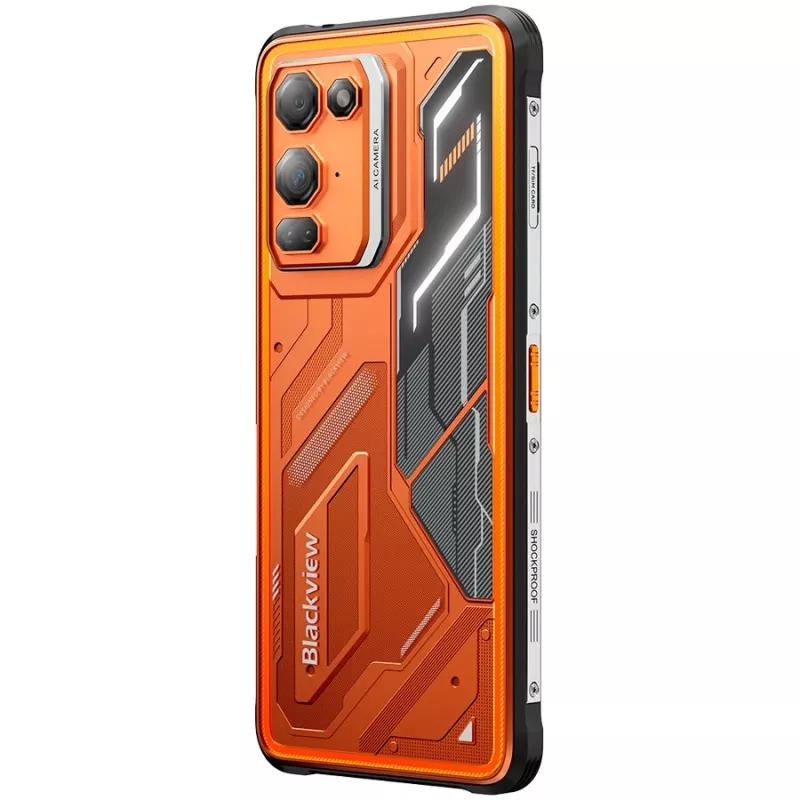 Blackview Fort 200 smartfón, 6GB/256GB, oranžový