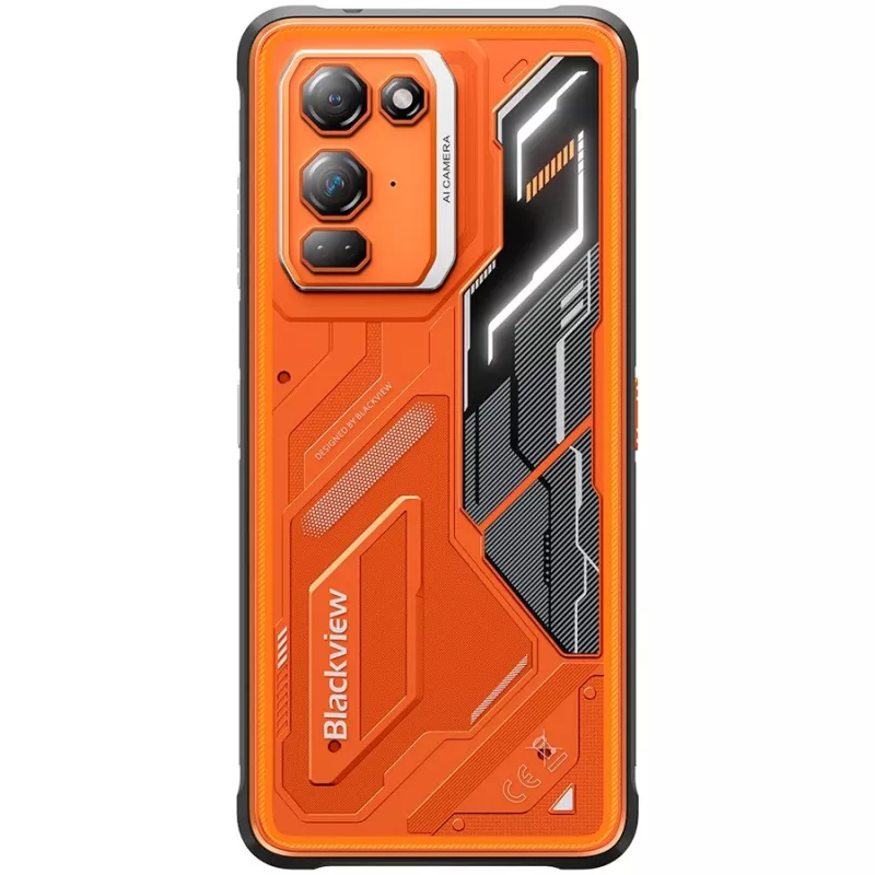 Blackview Fort 200 smartfón, 6GB/256GB, oranžový