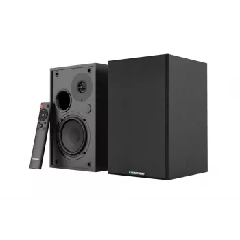 Blaupunkt BS40BK 2.0 stereo multimediálne reproduktory 40W Bluetooth 5.0 AUX MDF drevo čierna