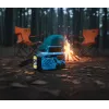 Blaupunkt ER10BC Survival núdzové rádio AM/FM s LED baterkou, Blue Camo